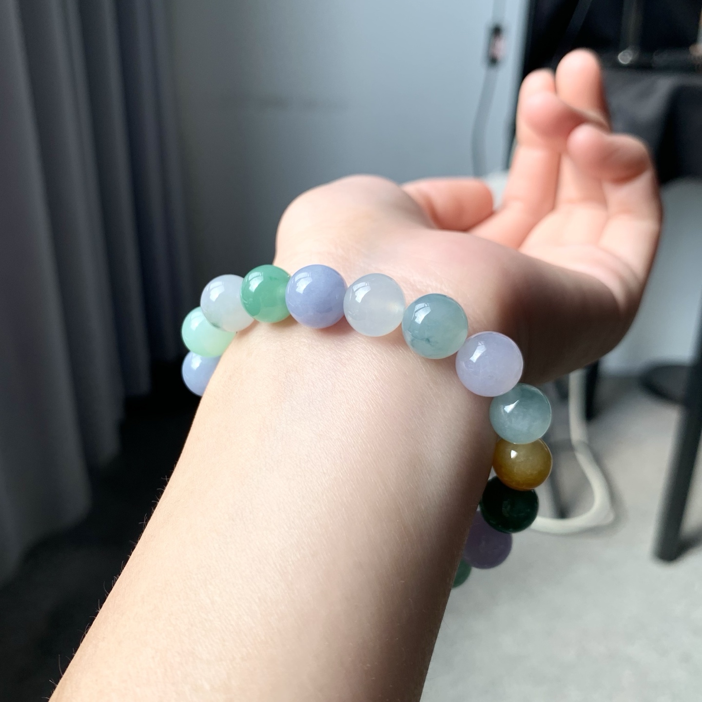 多宝手串 色泽亮丽 胶润细腻 尺寸9+【LJJ- L8】