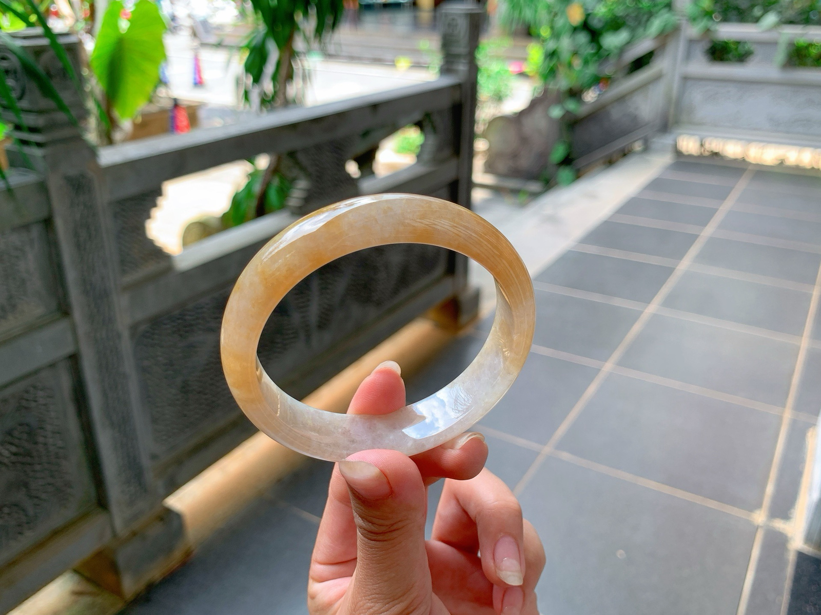 ｜59圈口
冰黄翡