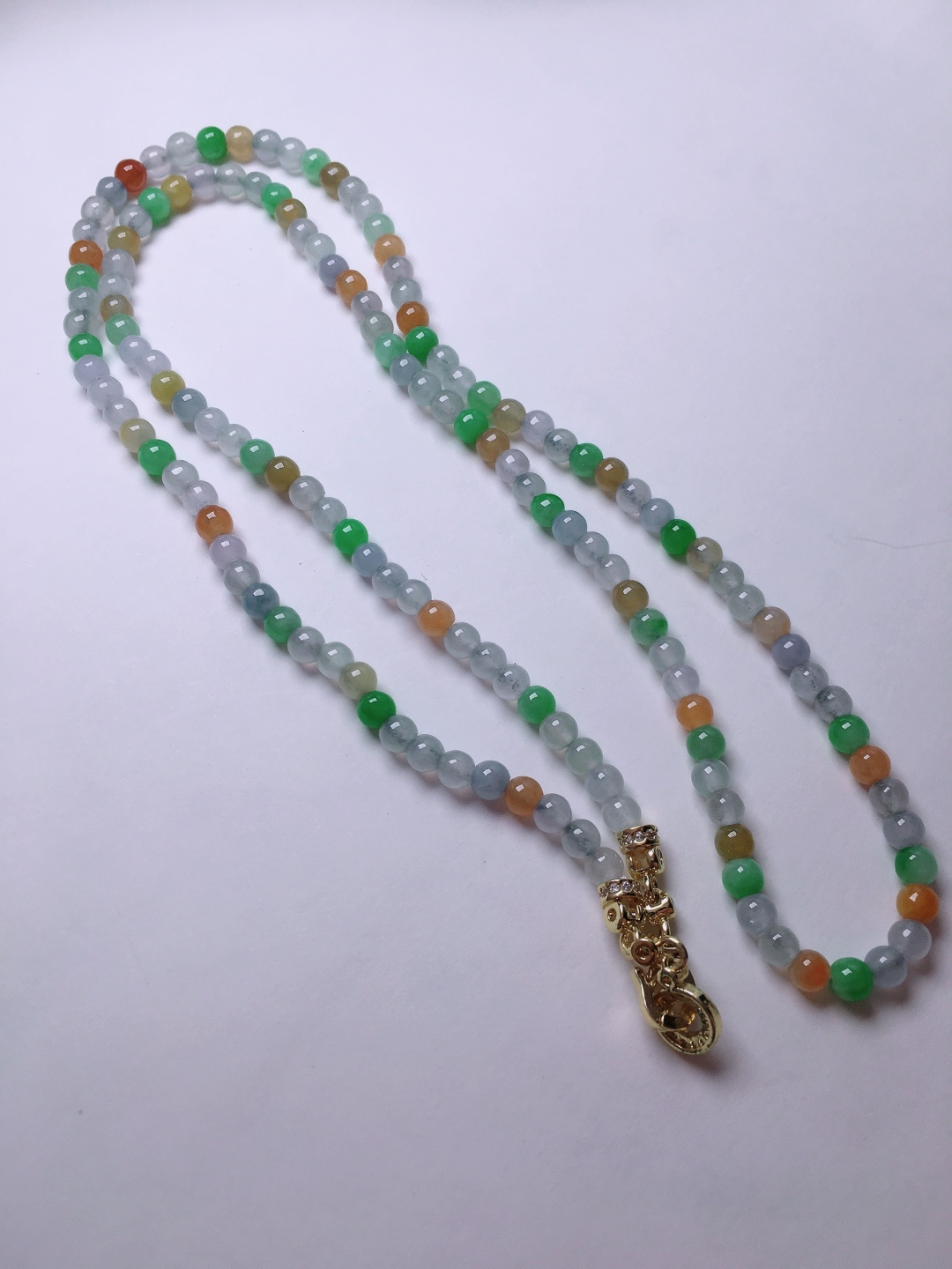 ️多宝珠子项链，晶莹剔透，新颖时尚，4.2