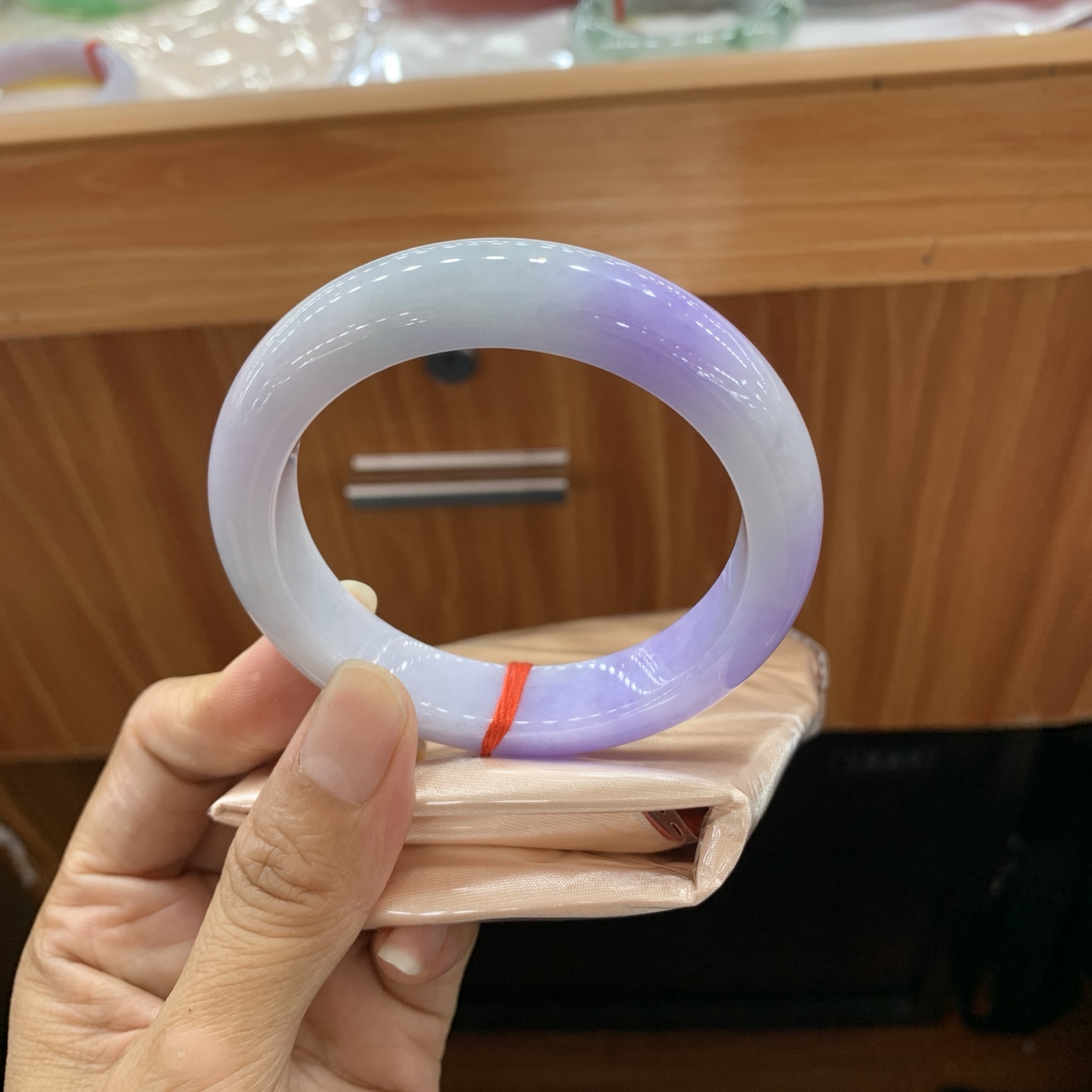 正圈翡翠手镯 57.5-12.8-9.5