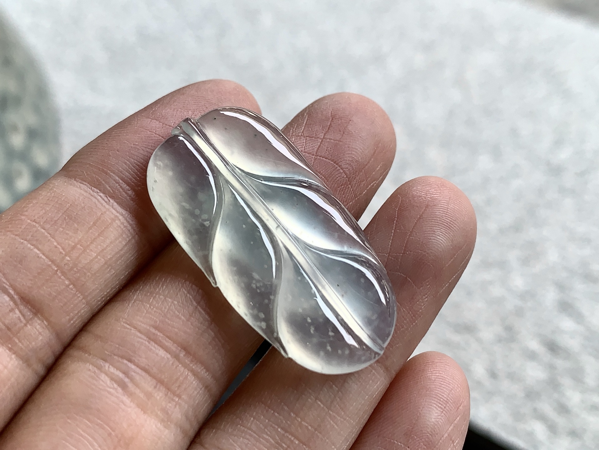 ️ 福叶，起光起胶，水润通透