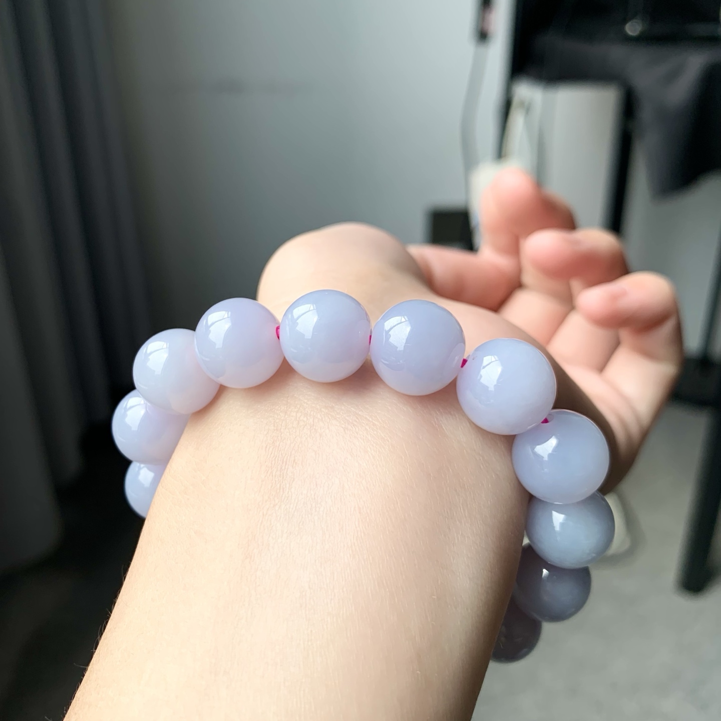 冰紫手串 细腻胶润 色泽细腻 尺寸12.5【NINI87】