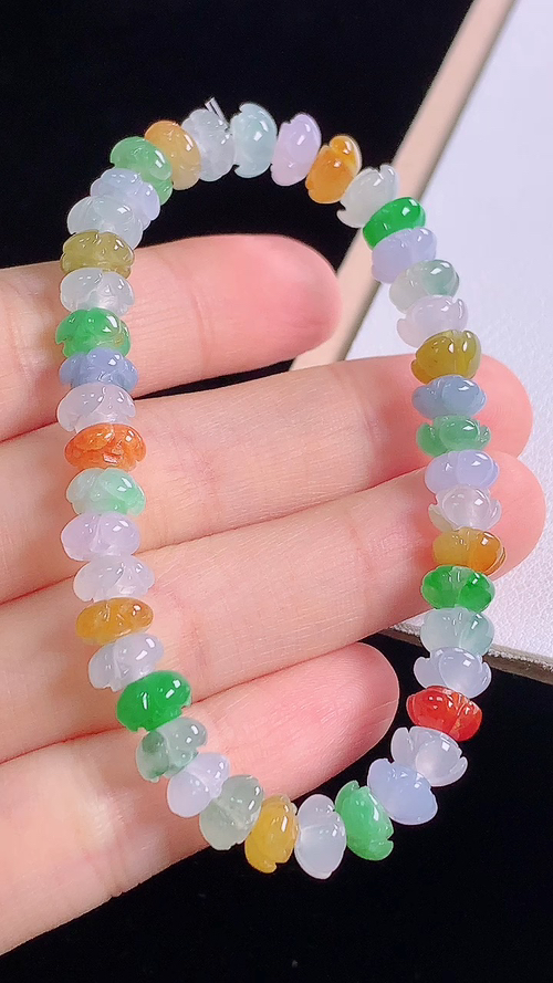 ️多彩手链，尺寸:7.0-3.7mm 9