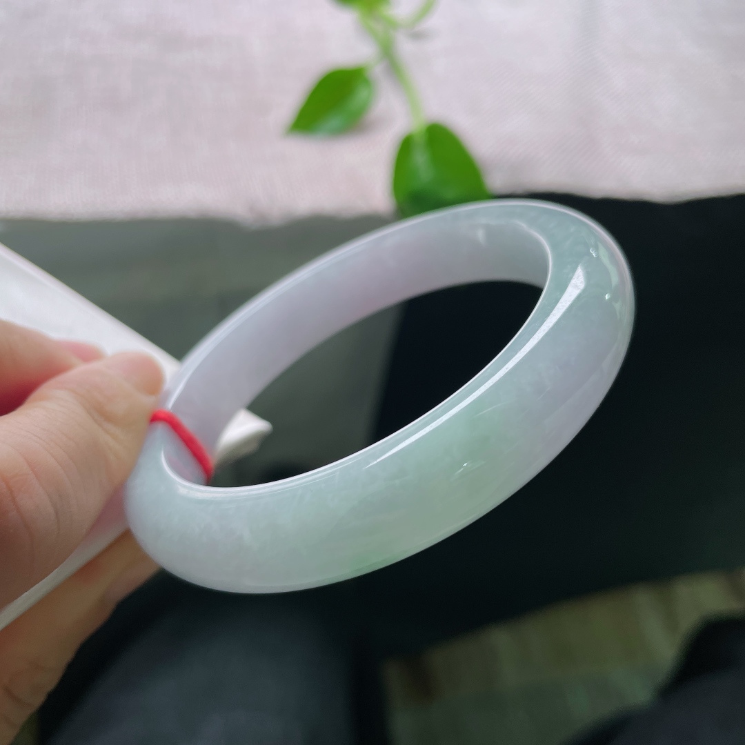 57/11.9/9春彩正圈，水润细腻，春紫叠翠，一半温柔，一半生机，贵气，无裂，ss52292a