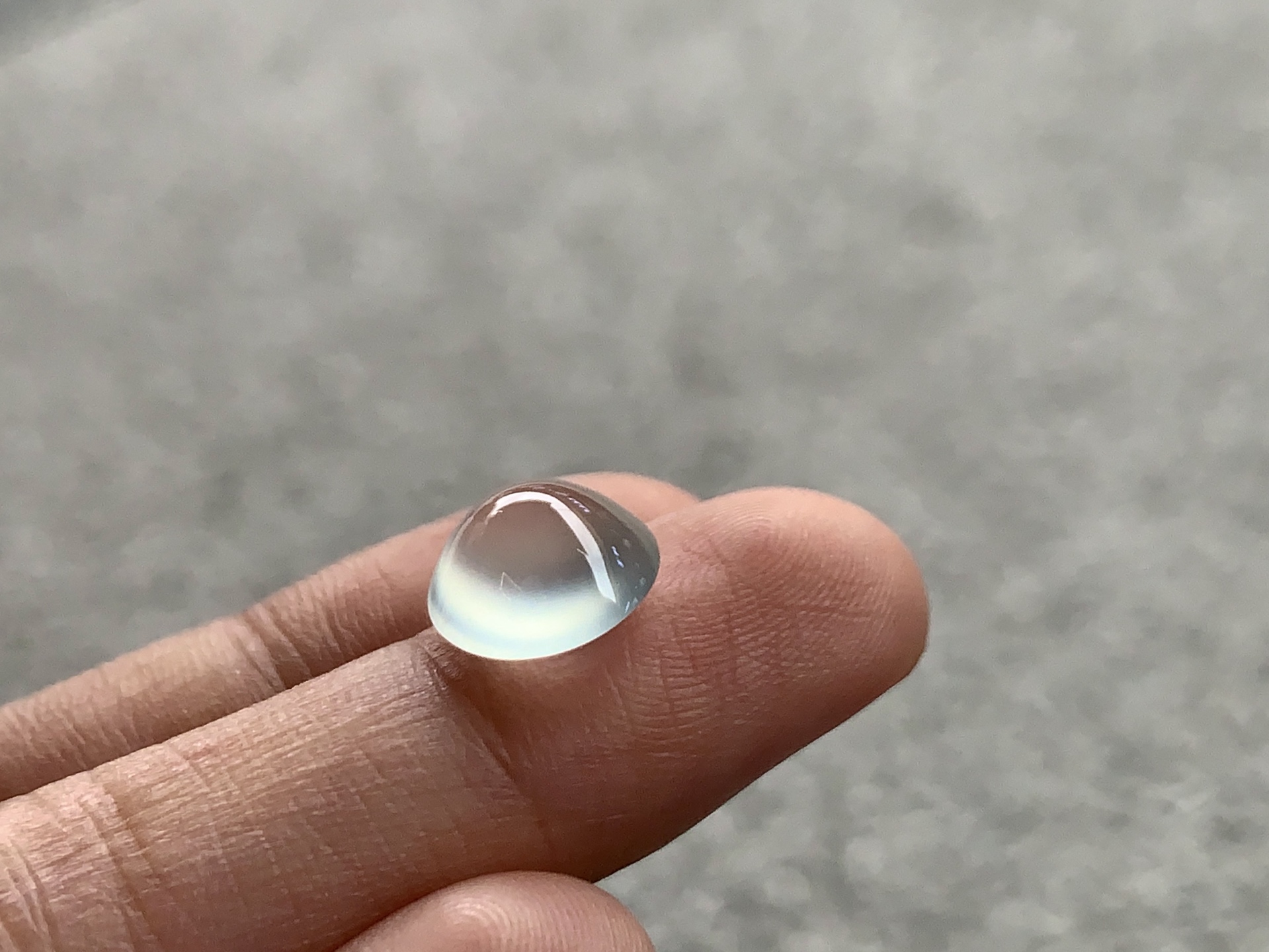 ️ 蛋面，种水清亮，莹润生光 尺寸9.8×6
