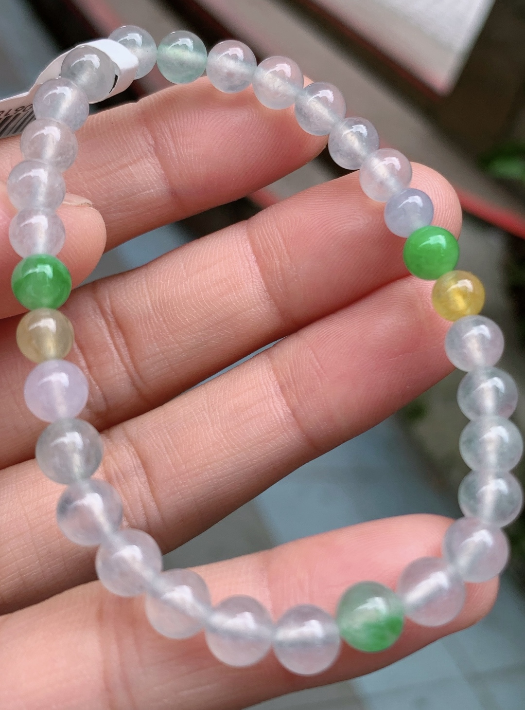 ️ 6.3mm31颗冰彩手链