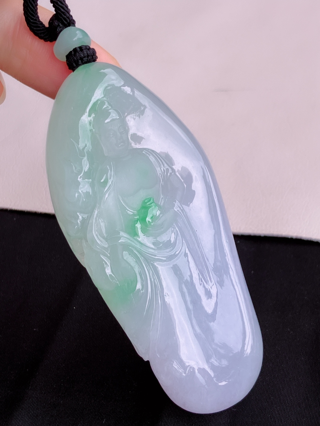 双彩观音，特色大气，尺寸74/34/9.3/自然光实拍