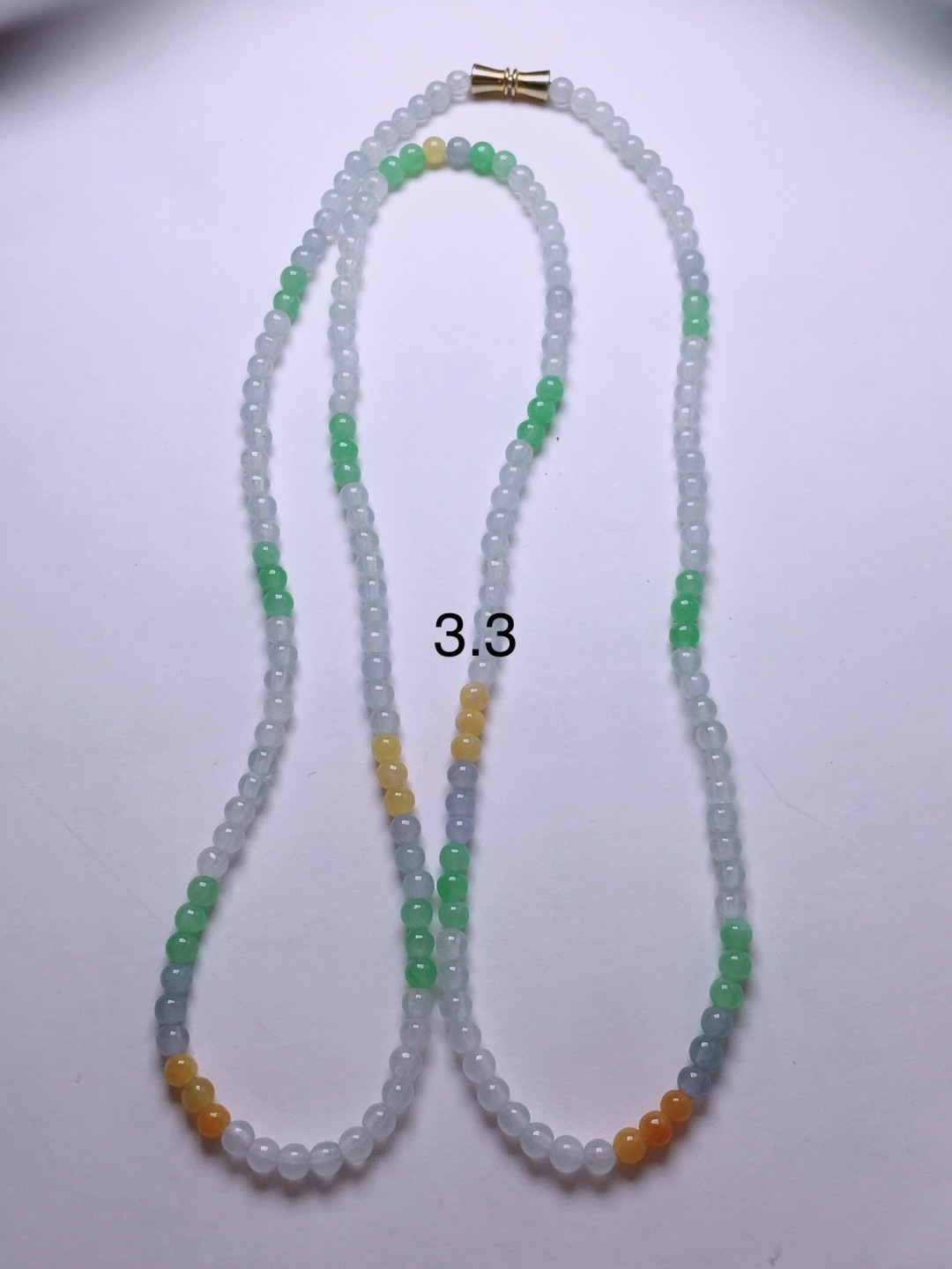 ️多宝珠子项链，晶莹剔透，新颖时尚，3.3
