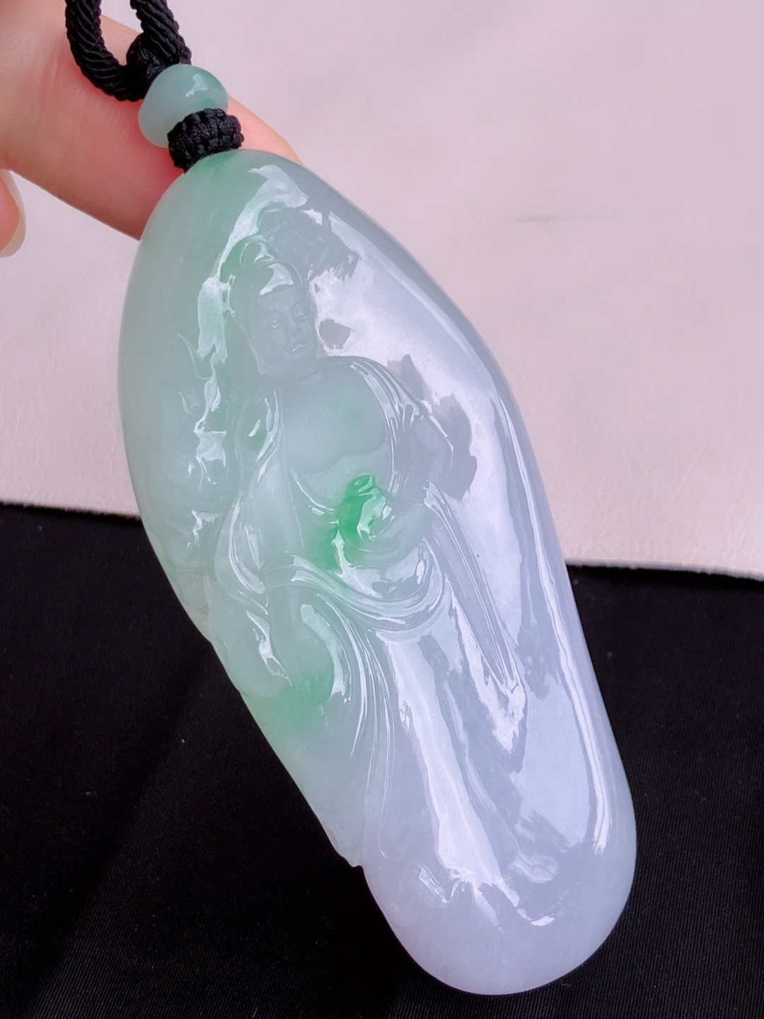 双彩观音，特色大气，尺寸74/34/9.3/自然光实拍