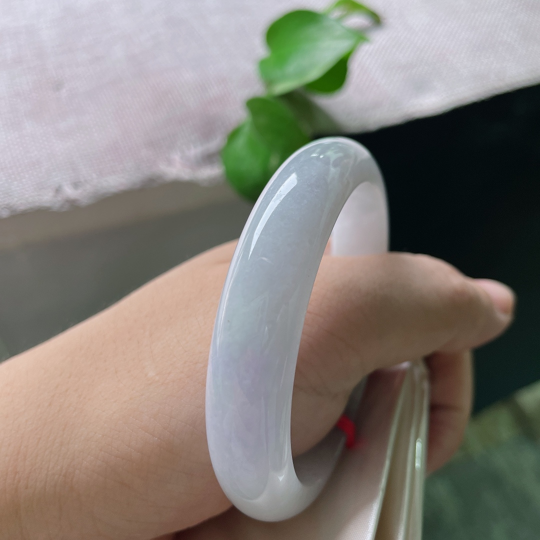 54.5（49.3）12.4/7.4，贵妃，佩戴温柔仙美，水头好，种老，皮纹，ss51363a