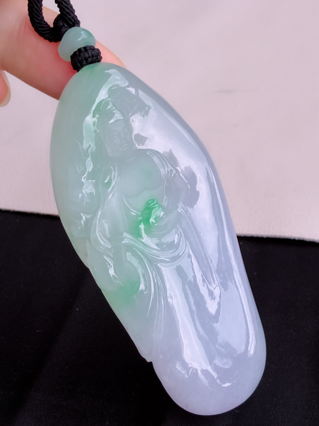 双彩观音，特色大气，尺寸74/34/9.3/自然光实拍