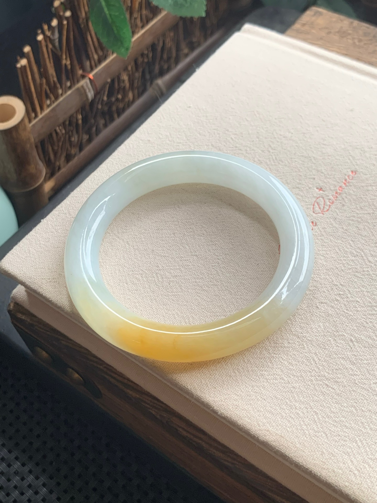 55圈口正圈黄翡手镯