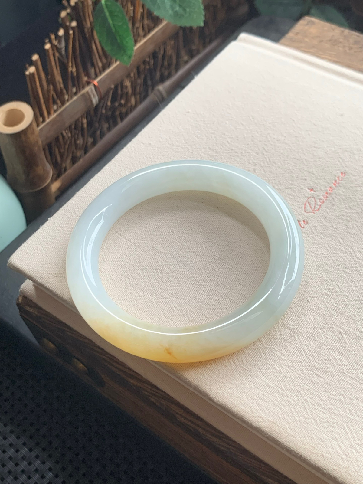 55圈口正圈黄翡手镯