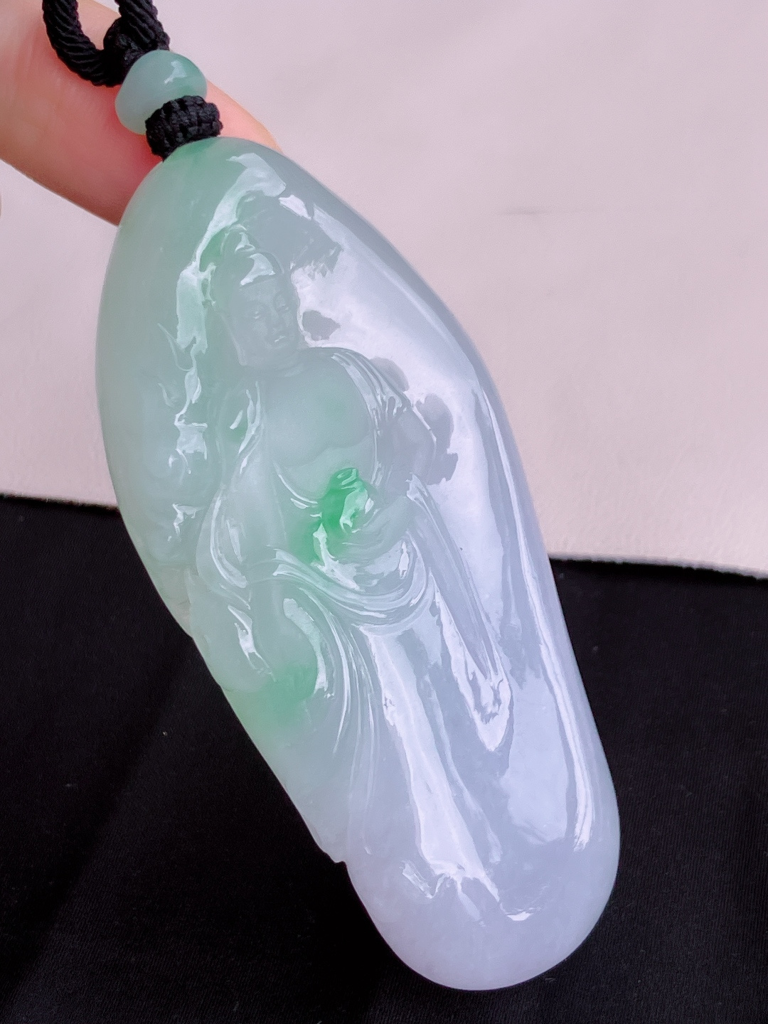 双彩观音，特色大气，尺寸74/34/9.3/自然光实拍