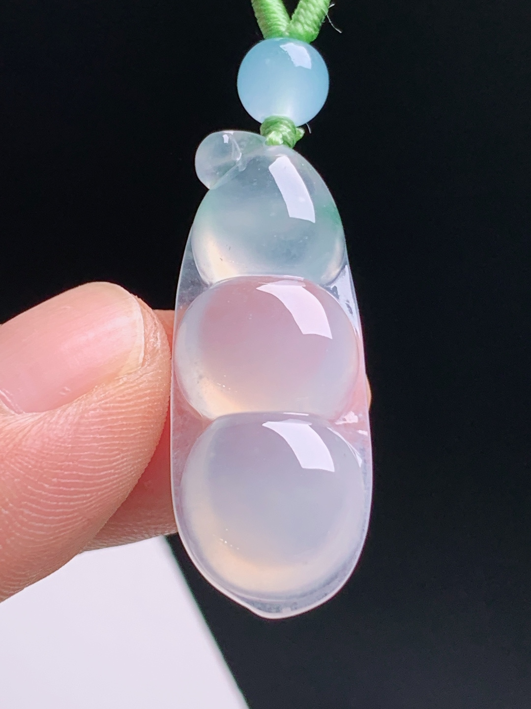️ 福豆，冰透胶感种老莹润，连中三圆寓意吉祥 490613