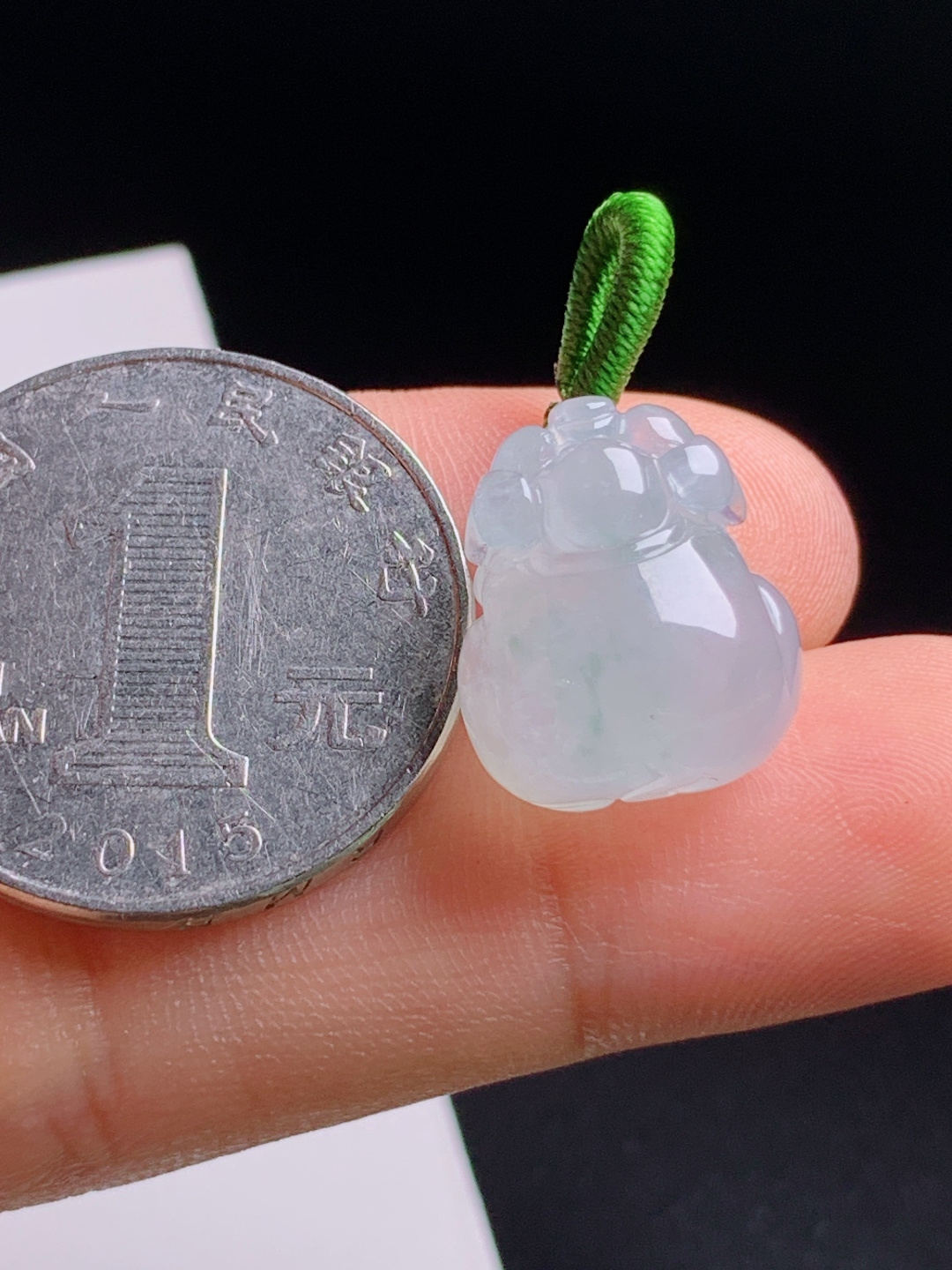 高冰小猪，冰润通透开脸圆润，呆萌可爱生肖款福气满满
