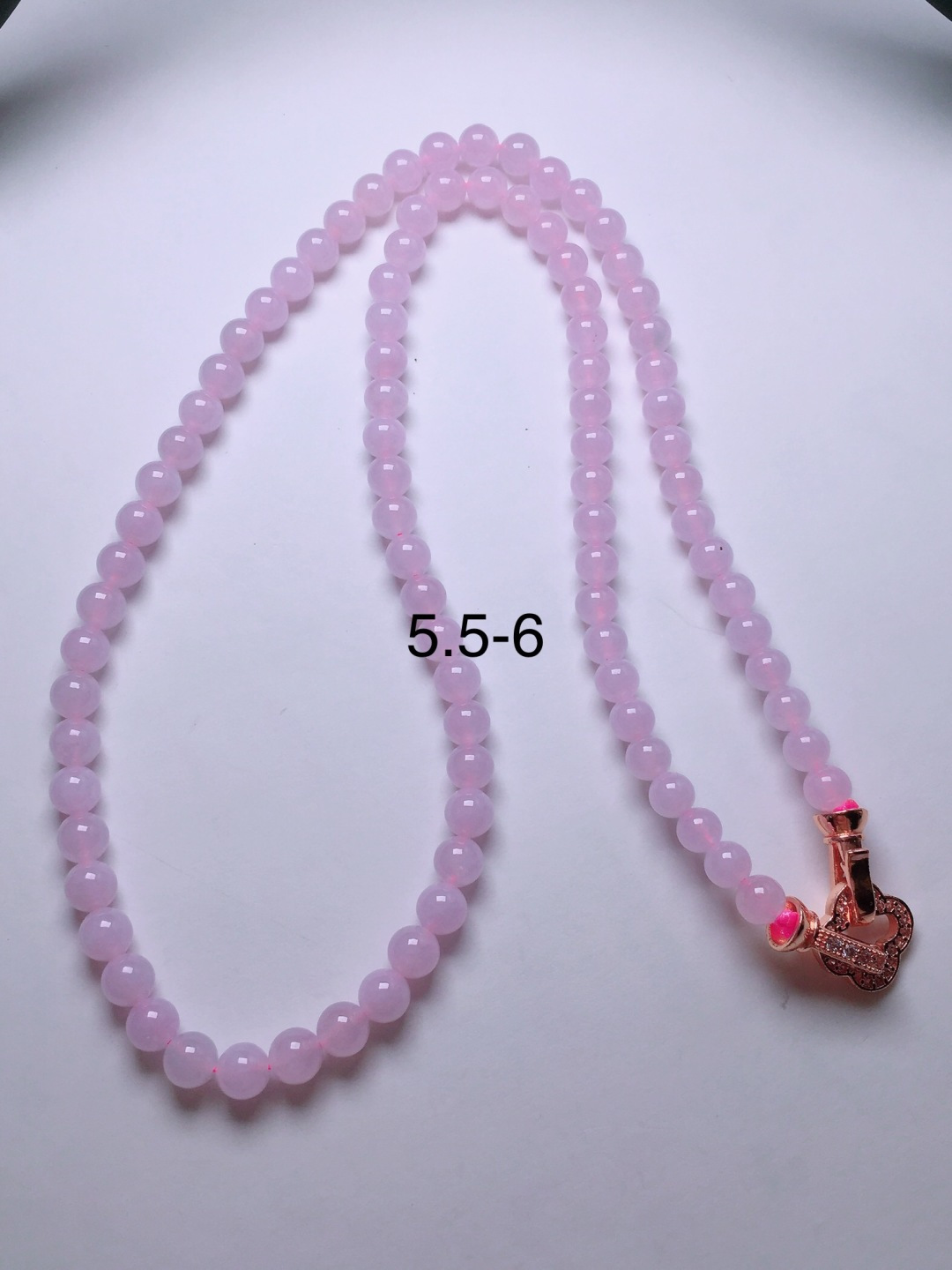 ️紫珠子项链，晶莹剔透，新颖时尚，5.5-6