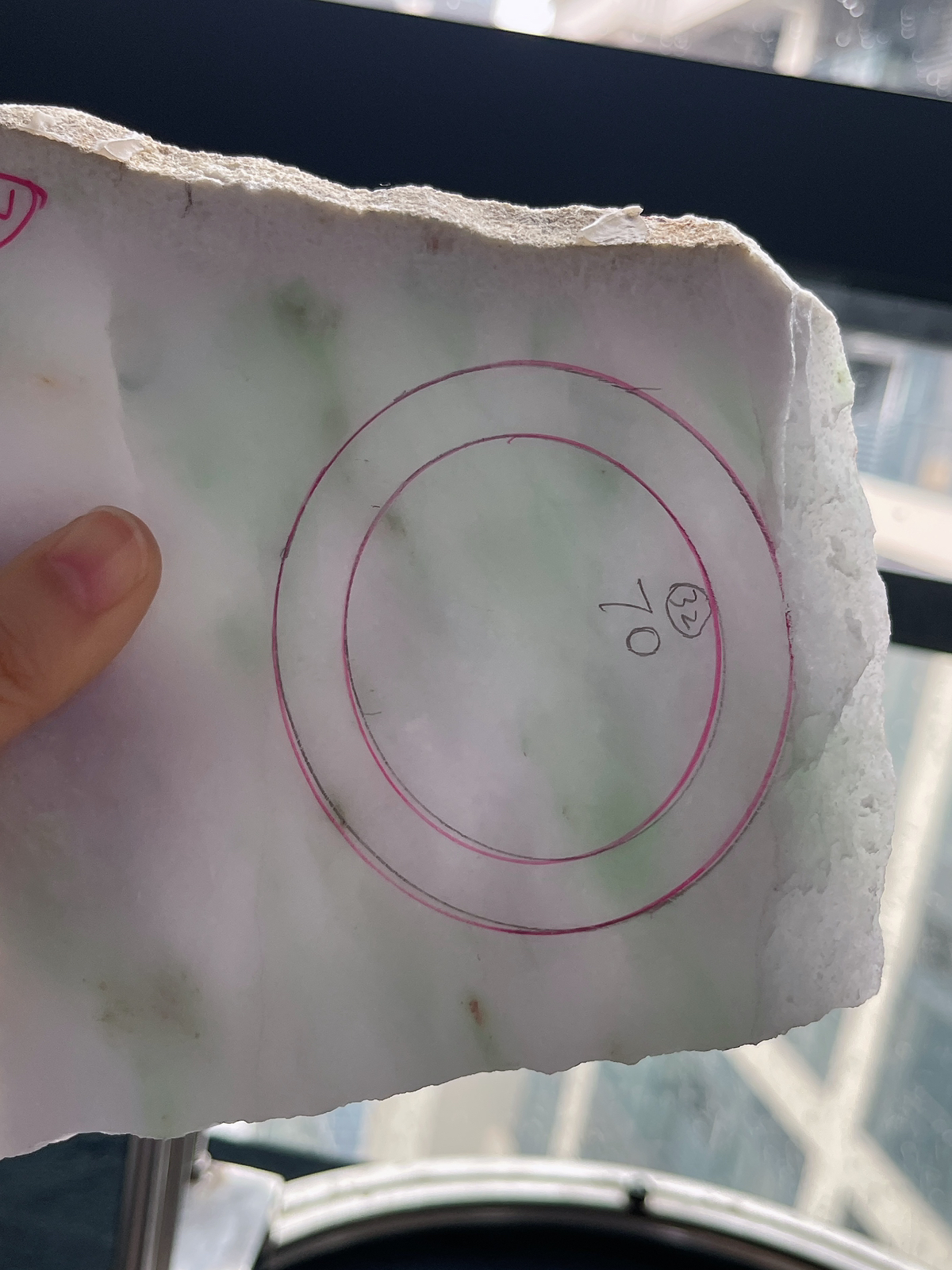 翡翠板料，⭕️贵妃最大做54