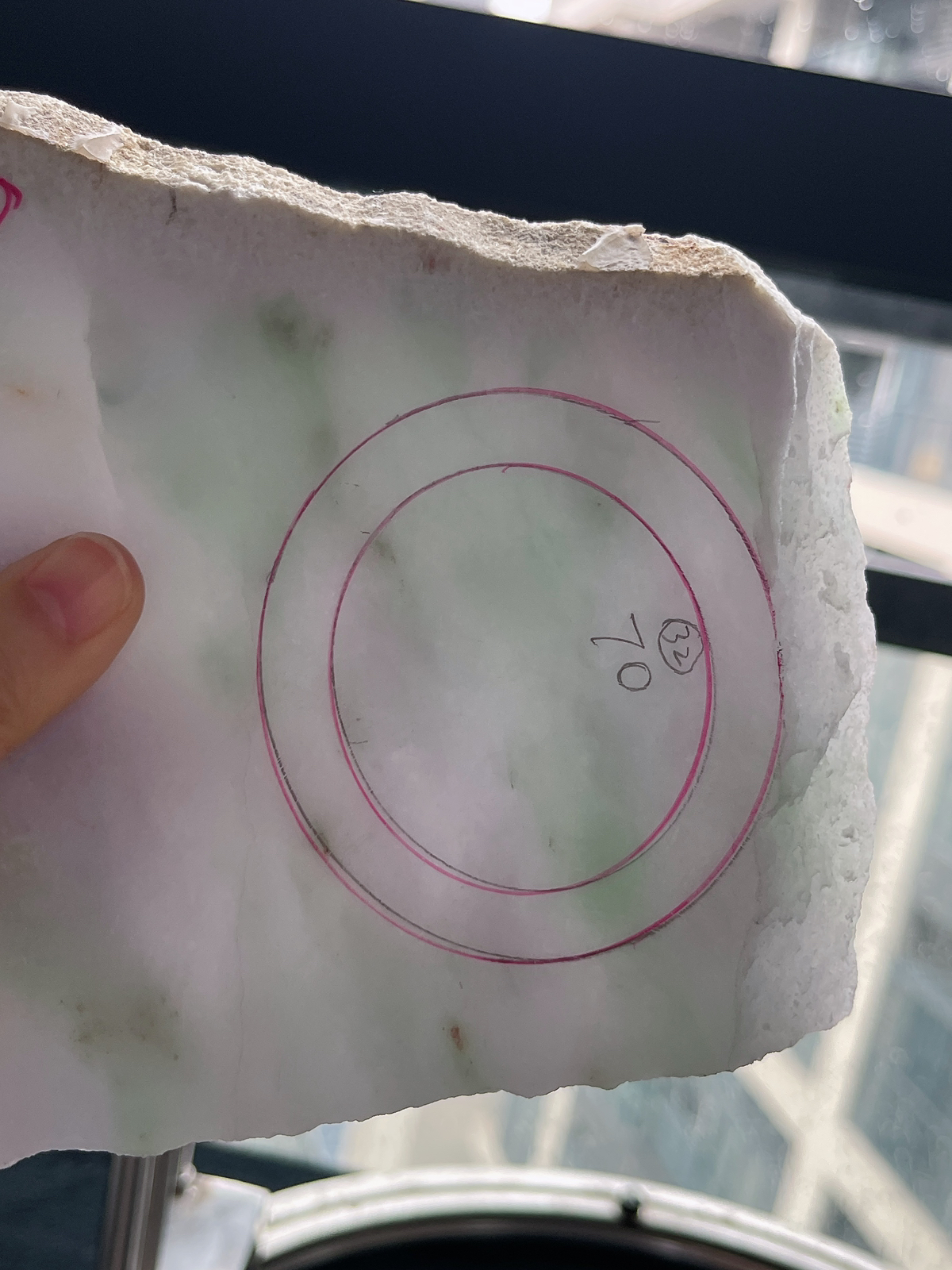 翡翠板料，⭕️贵妃最大做54