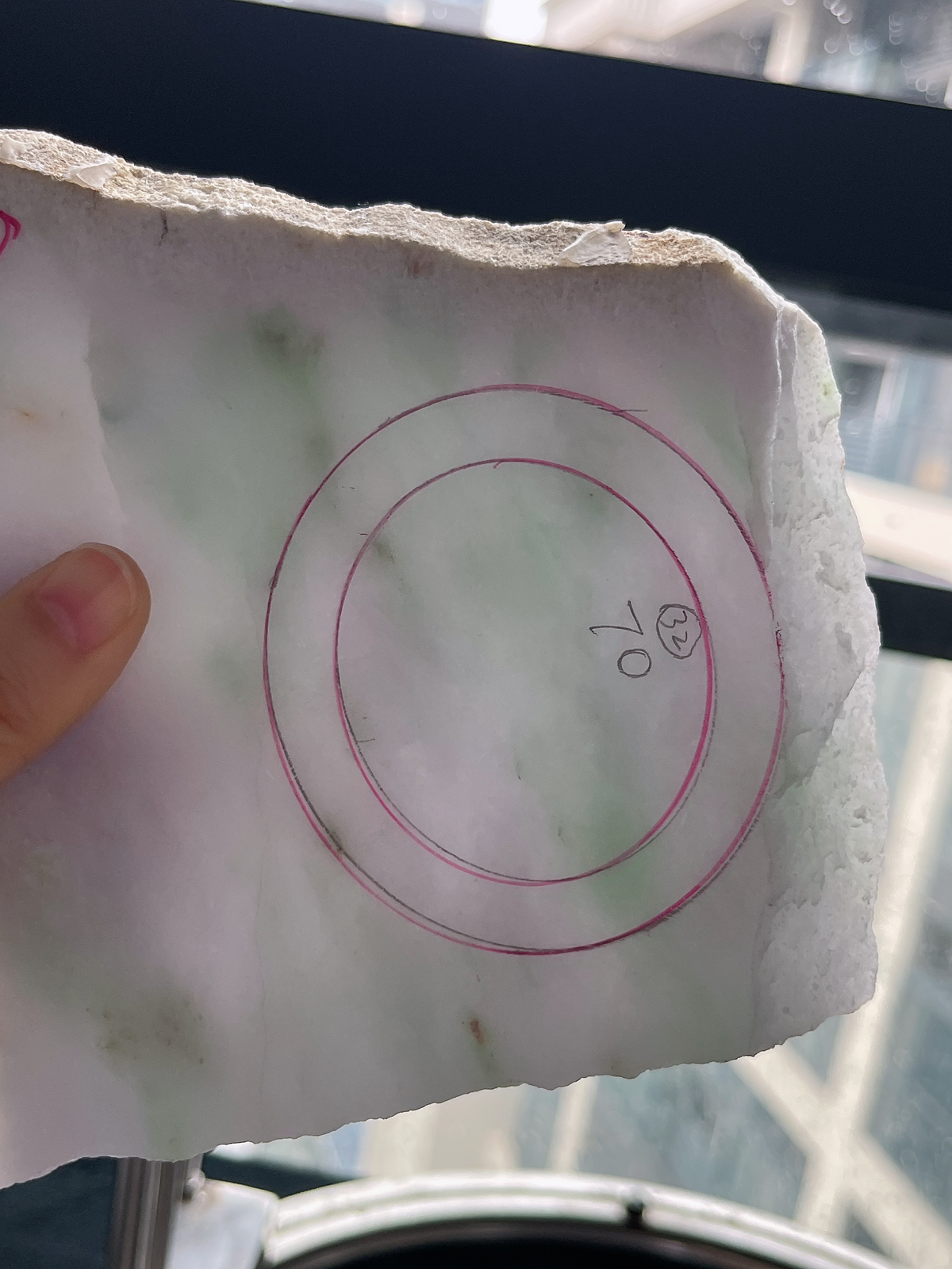 翡翠板料，⭕️贵妃最大做54