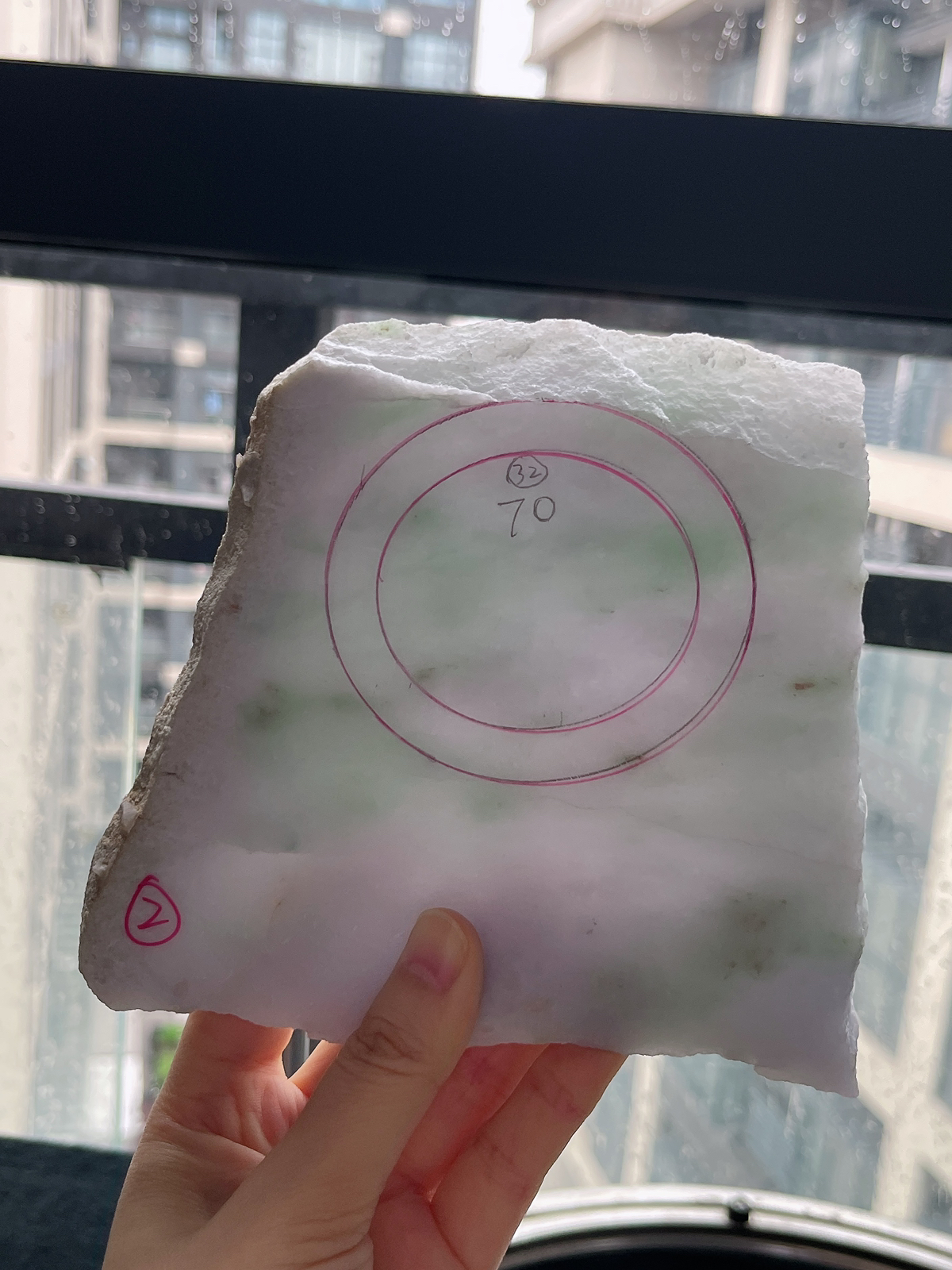 翡翠板料，⭕️贵妃最大做54