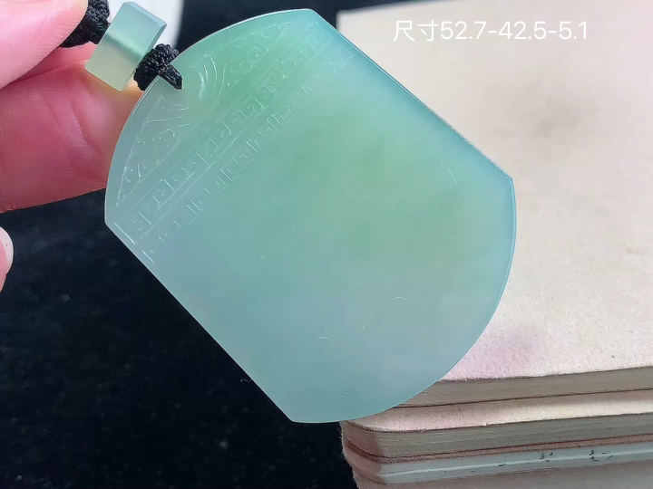 ️ 冰底仿古牌 老坑冰透 种老水足 水润光泽 性比高 无裂, 尺寸看图
