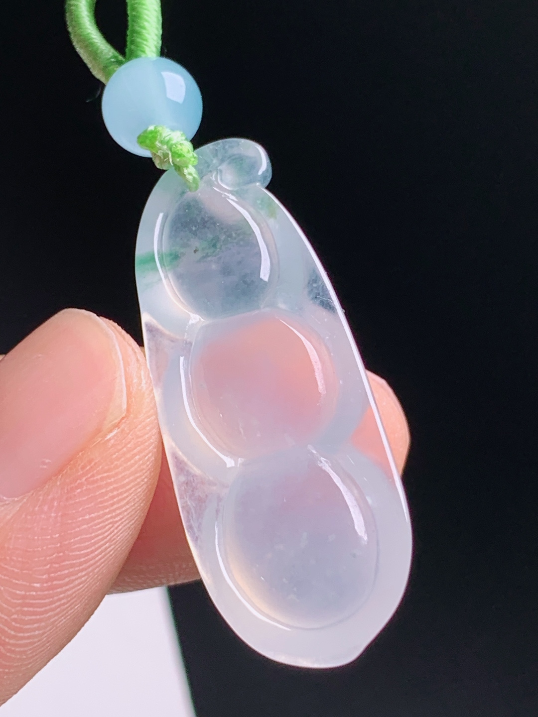 ️ 福豆，冰透胶感种老莹润，连中三圆寓意吉祥 490613