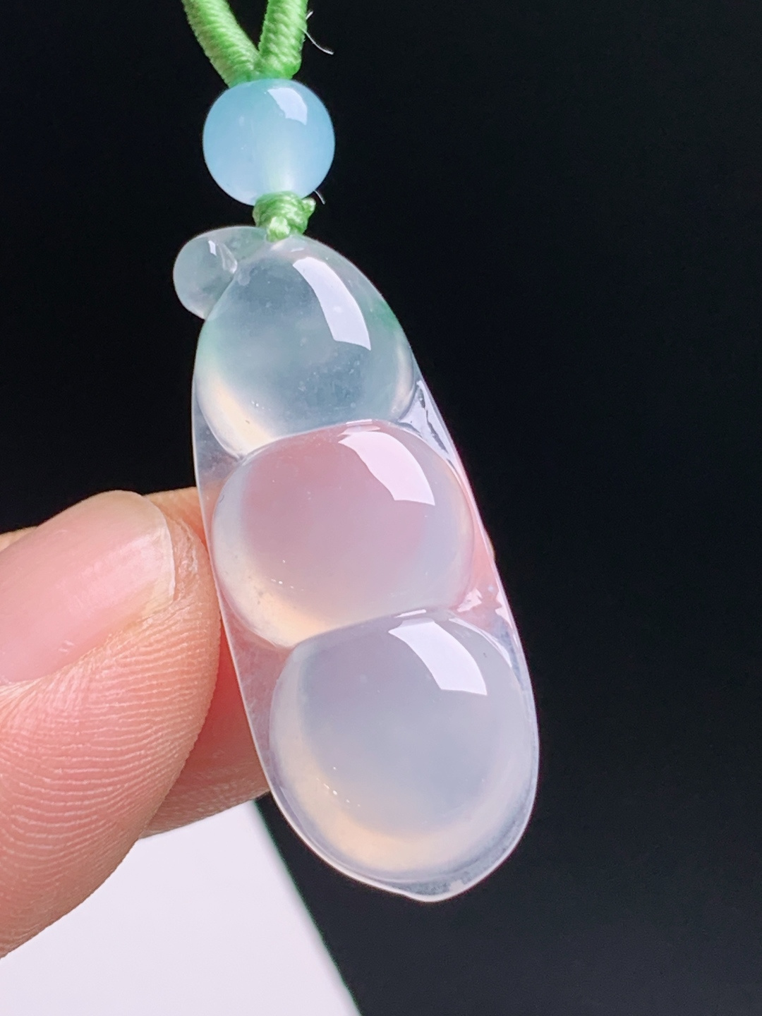 ️ 福豆，冰透胶感种老莹润，连中三圆寓意吉祥 490613