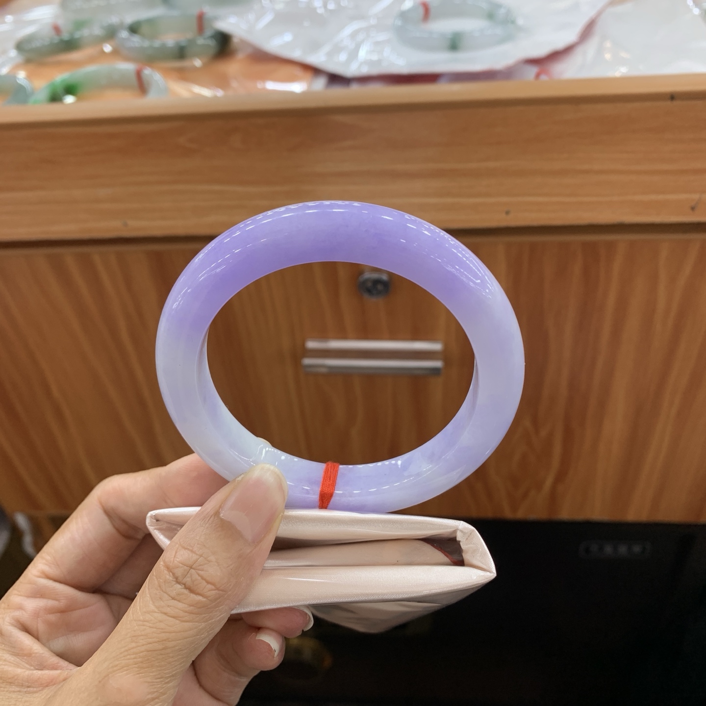 061501JJ 正圈翡翠手镯 60-11.2-10