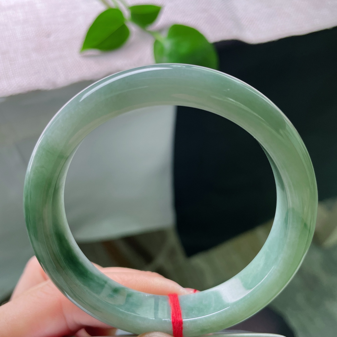 油青正圈，水润细腻，清雅苑苑，贵气，有棉线，ss54217a