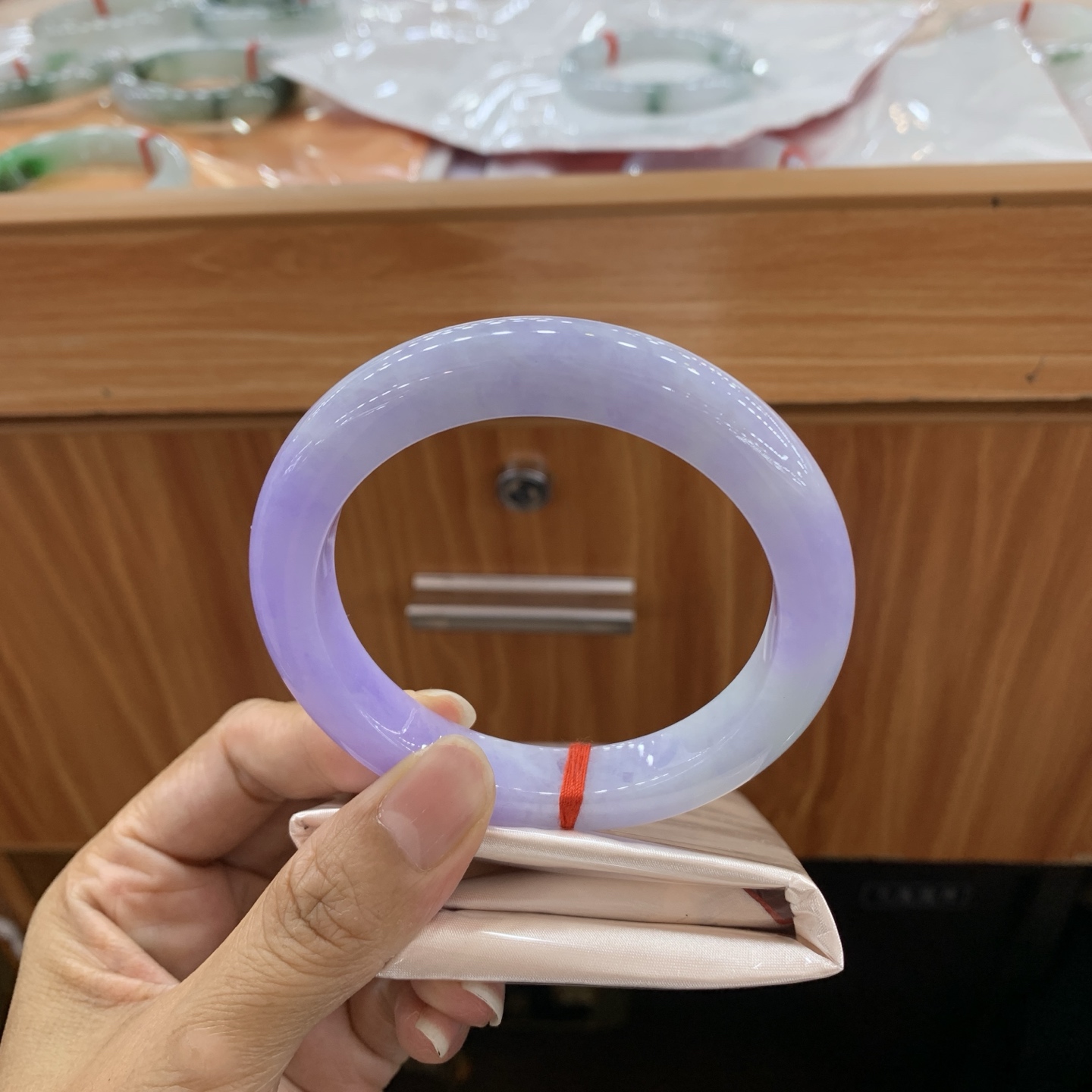 061501JJ 正圈翡翠手镯 60-11.2-10