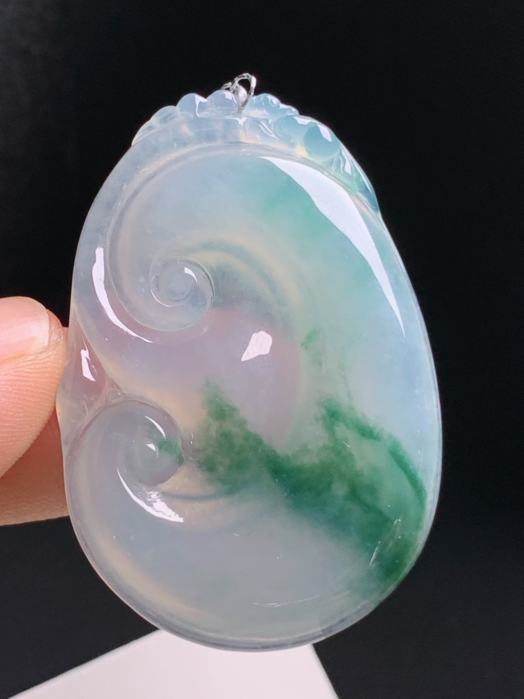 ️ 飘花如意吊坠，花色灵动飘逸胶感拉满，起光通透简约大气，平安顺心百搭款 110615