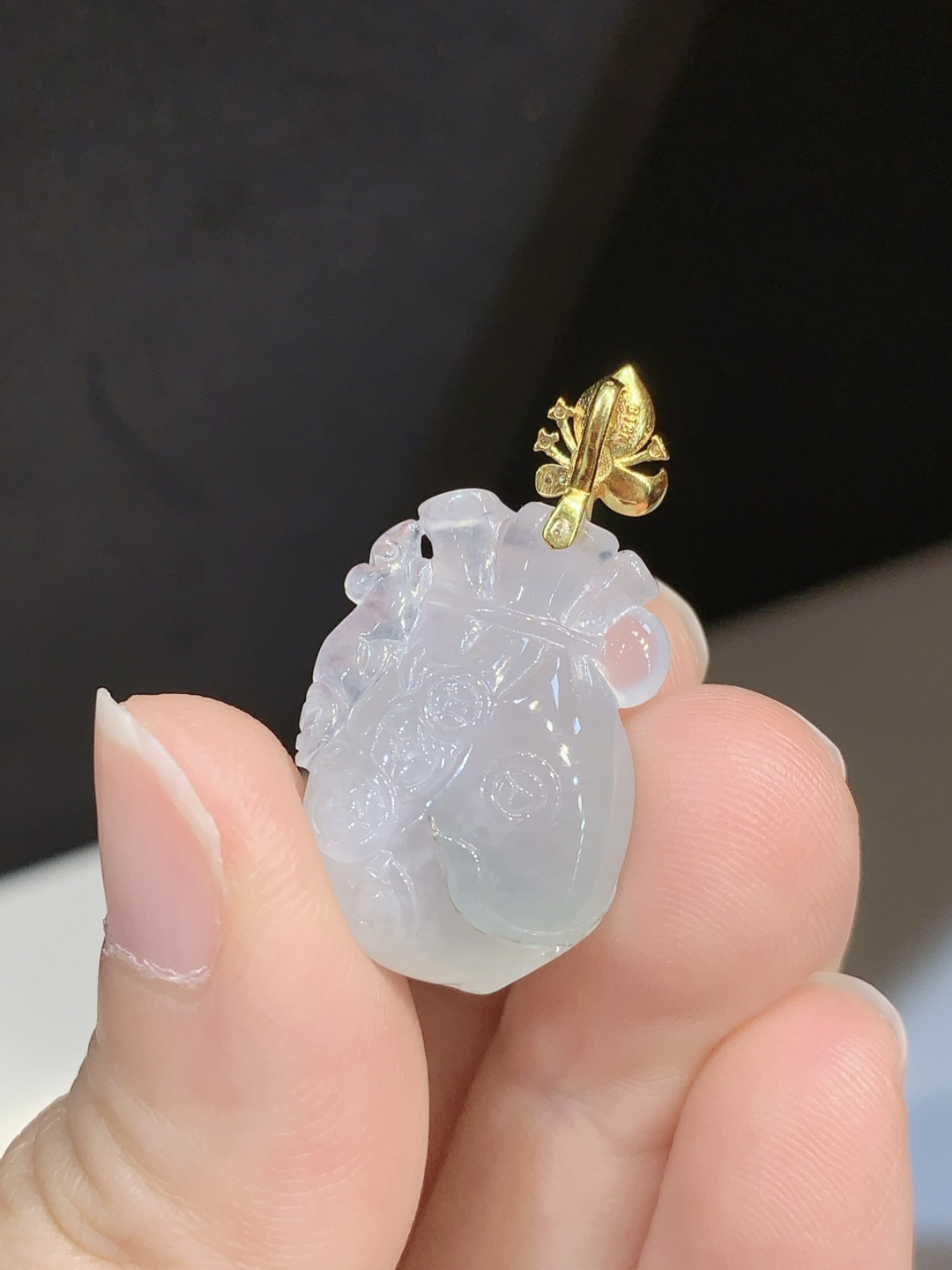 小而精～ 高冰钱袋吊坠 小巧精致不挑穿搭，21.8-15.8-10.5