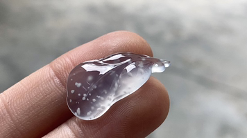 ️ 玻璃钢雪花棉叶子 24.5*12.3*4.8 完整