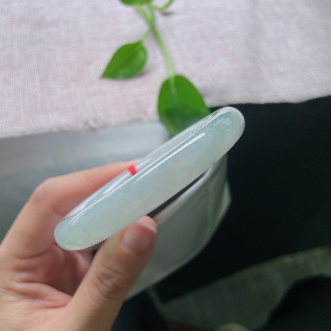 飘花圆条，水润细腻，洒金，种老，气质优雅，婉约柔美，有棉线，ss52503a