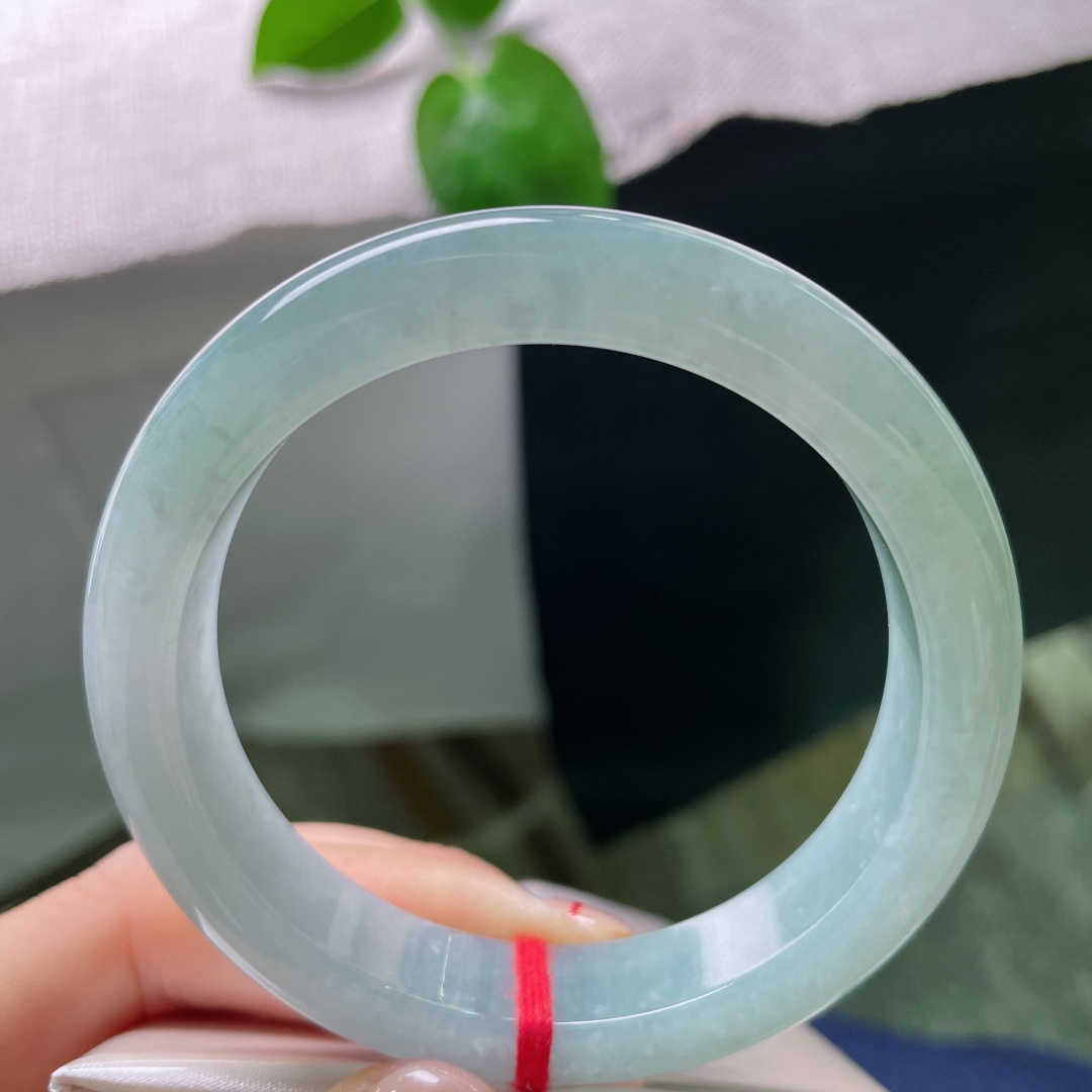 55.2/11.9/8.3，蓝底正圈，清雅，感满满，佩戴显气质，优雅，有纹，ss54173a