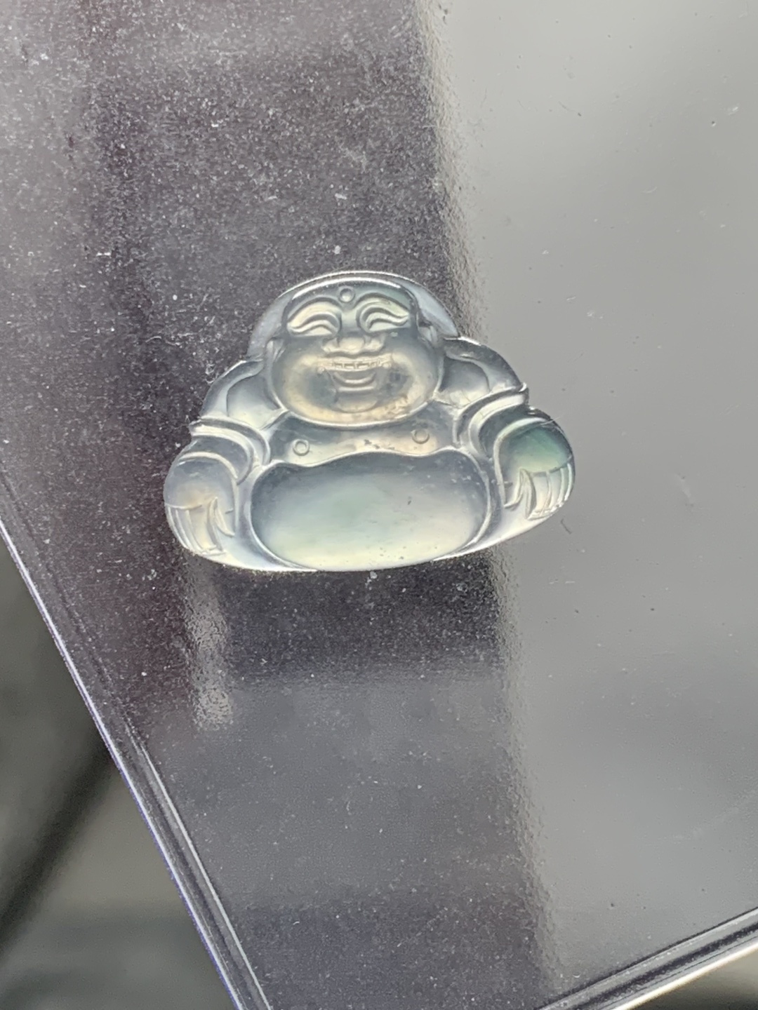 飘花坐佛 ，水润种老 0617 尺寸21*15.1*3.9