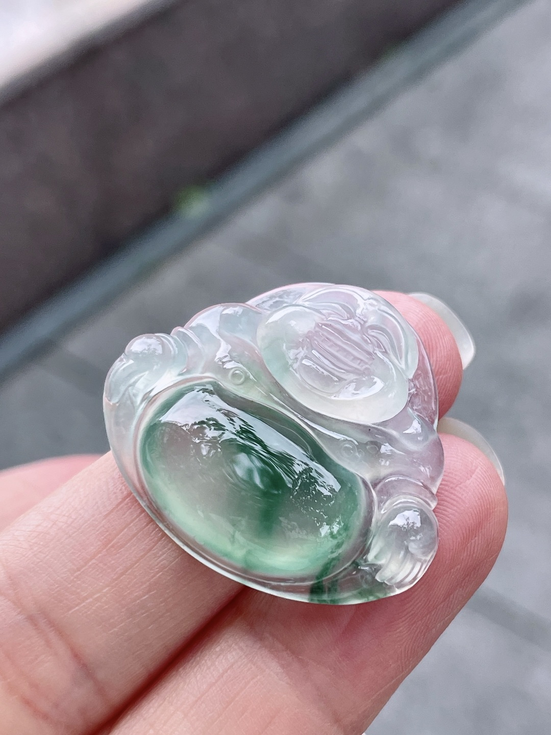 ️ 冰飘花佛公 飘花灵动，种老起光 尺寸：29.2/25.8/6.2