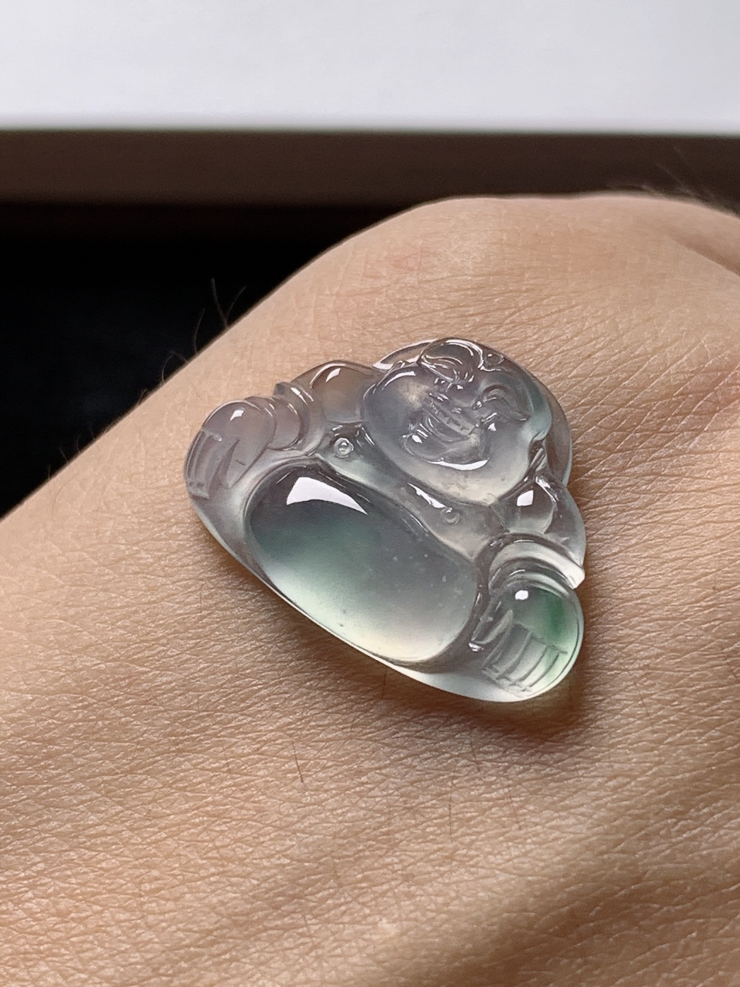 飘花坐佛 ，水润种老 0617 尺寸21*15.1*3.9