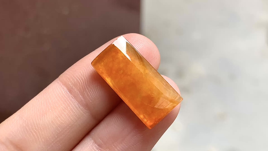 ️ 蜜糖黄马鞍 20.3*10*3.2 完整