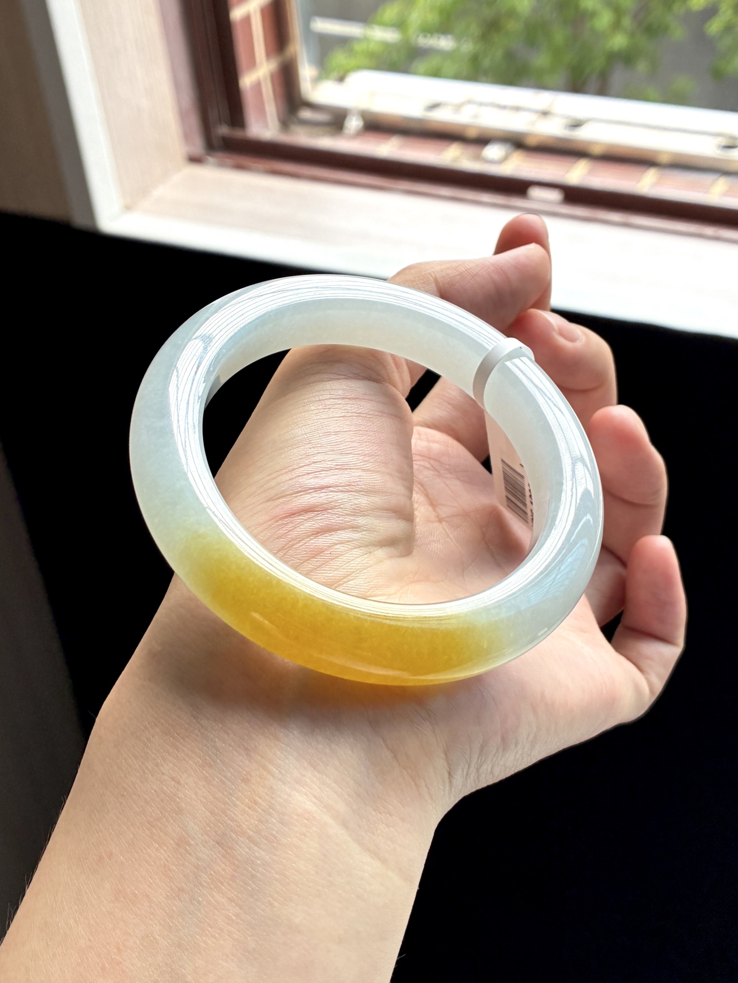 冰黄翡正圈泥鳅背成品，HYC-1098，⭕️59.5-12-10.5