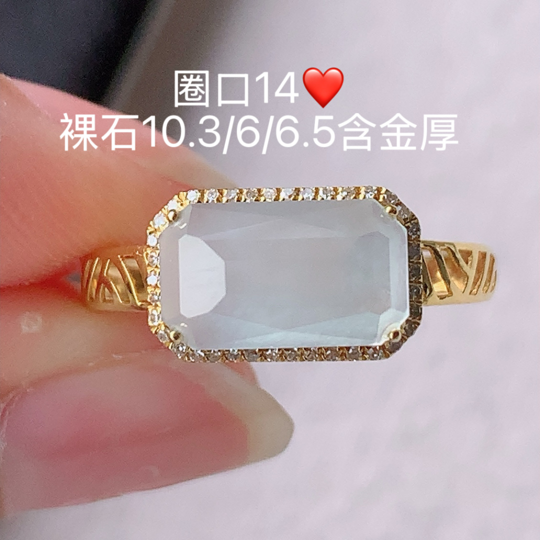 ️️ 种老细腻水润，佩戴优雅时尚，10.3-6-6.5