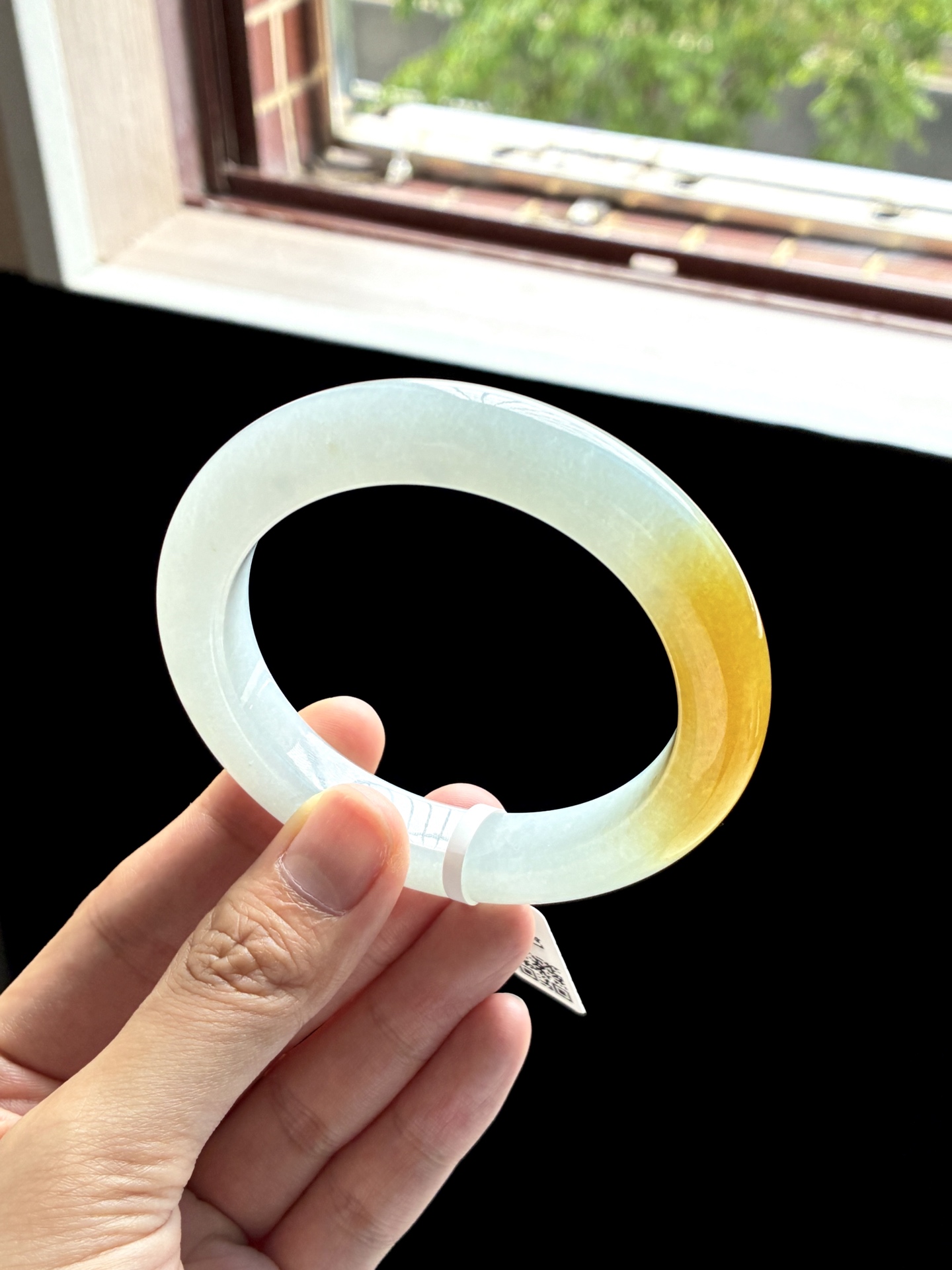 冰黄翡正圈泥鳅背成品，HYC-1098，⭕️59.5-12-10.5