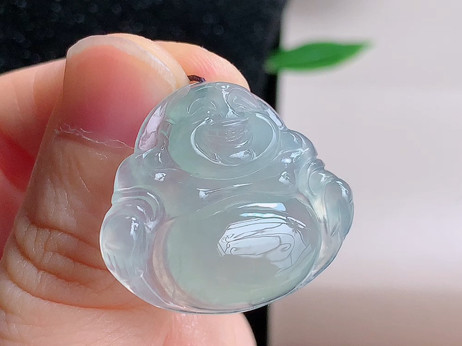 ️ 笑佛，无裂，尺寸29.0-24.2-6.0mm，包A附证书