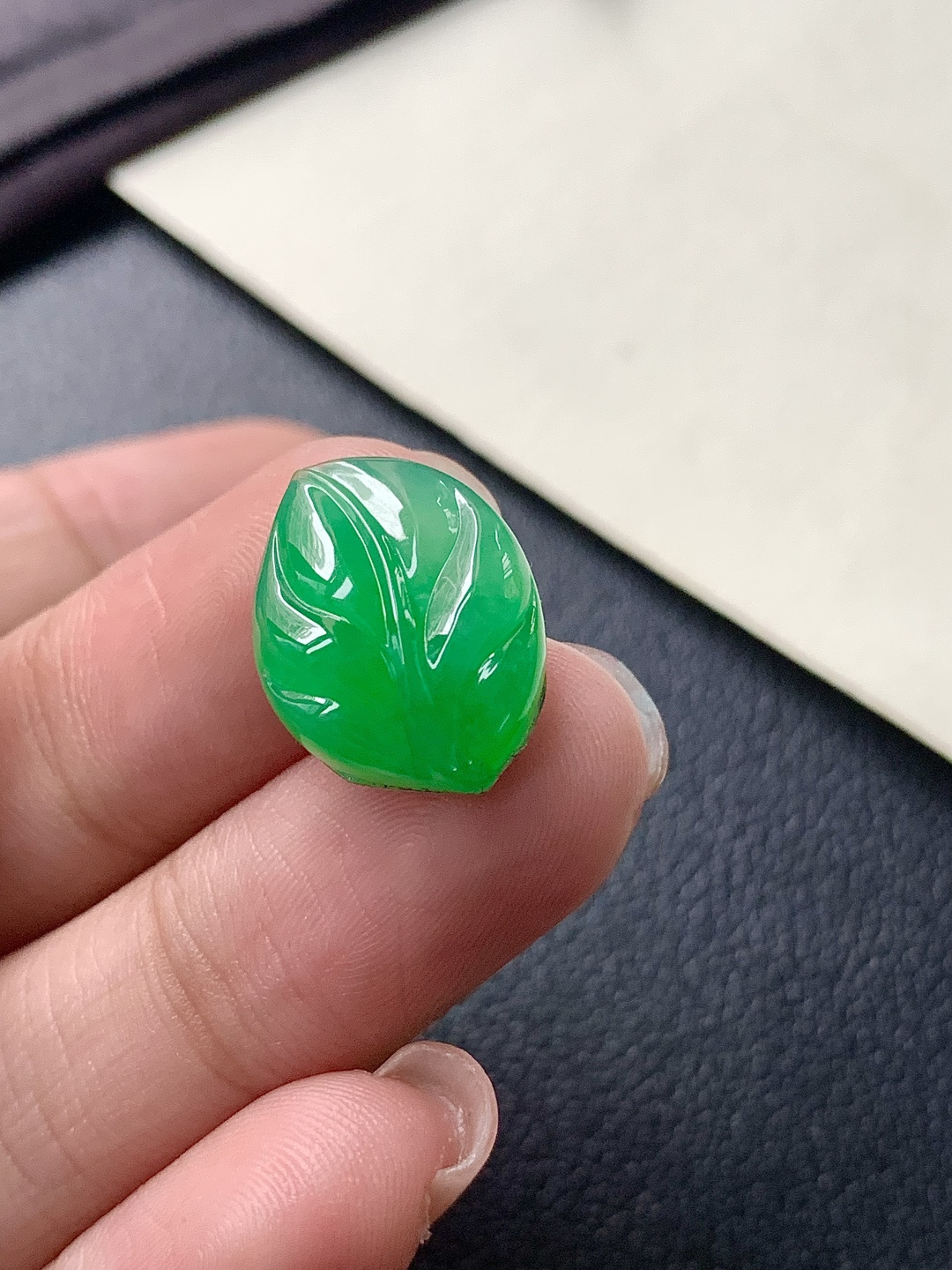 ️【玉叶】种老细腻，色阳浓郁起胶尺寸：16.7*13*4.1,asd1618