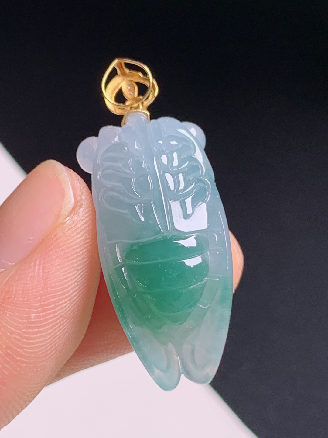️ 一鸣惊人吊坠，水润起光雕工精巧，一鸣惊人前程似锦