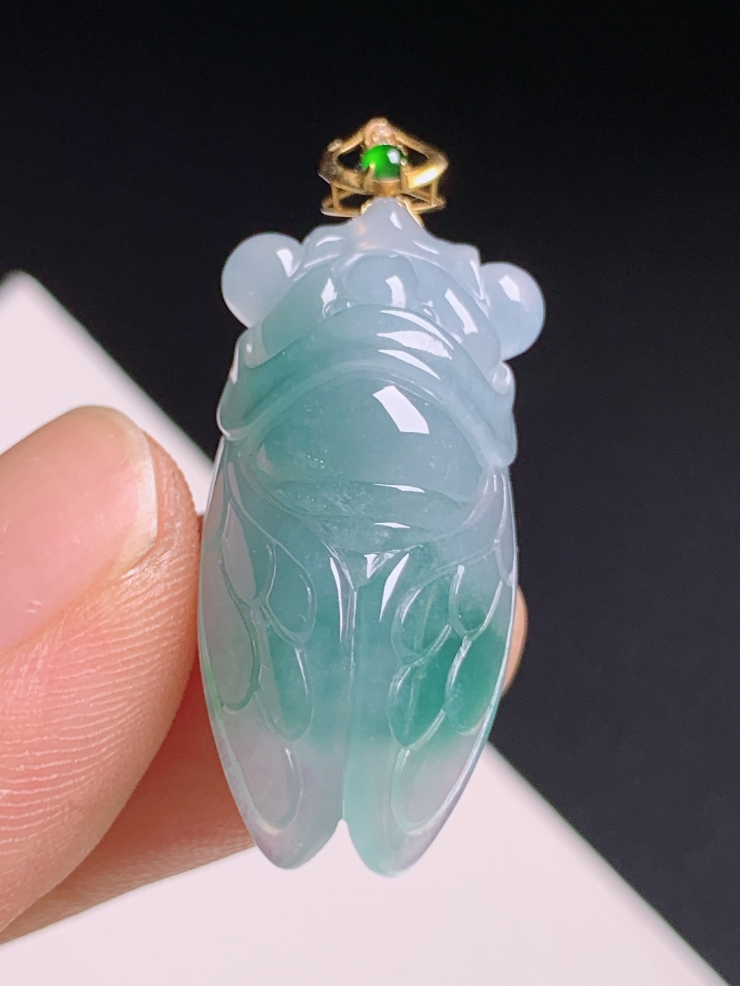 ️ 一鸣惊人吊坠，水润起光雕工精巧，一鸣惊人前程似锦