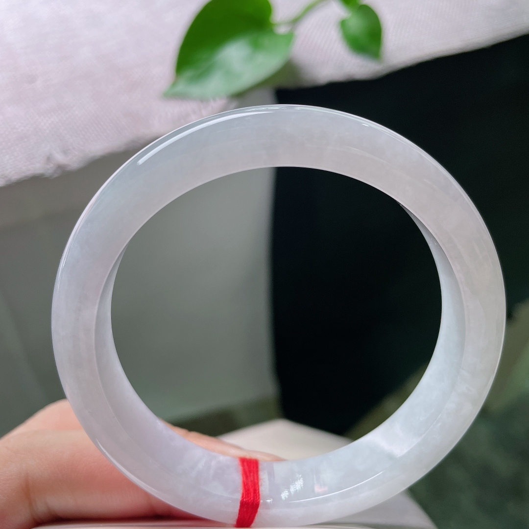 56.8/12.1/7.5，粉紫正圈，干净清爽，粉粉嫩嫩，柔美动人，种老，晶体纹，ss54880a