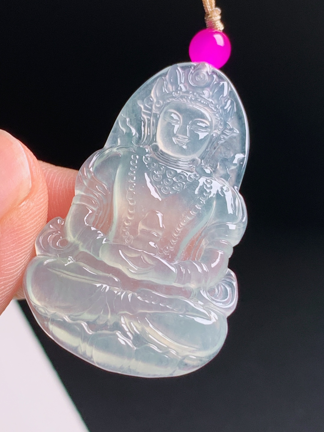 ️ 度母观音，冰透纯净胶感拉满，雕工细腻开相温婉，静心平安