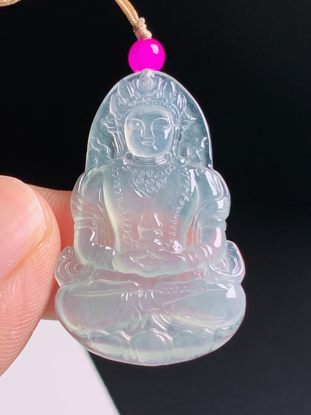 ️ 度母观音，冰透纯净胶感拉满，雕工细腻开相温婉，静心平安